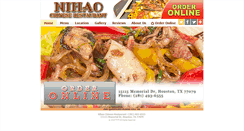 Desktop Screenshot of nihaochinesehouston.com